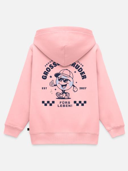 Großer Bruder 2027 - Kinder Premium Organic Zip Hoodie - Rosa
