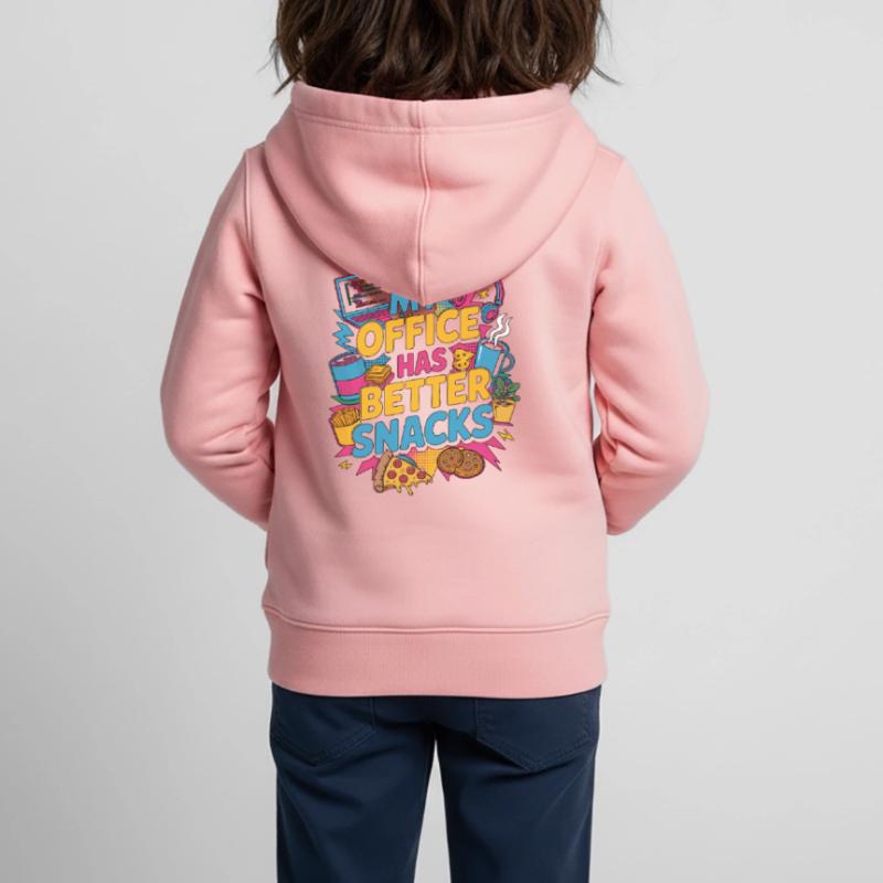 Remote Developer My Office Has Software Engineer Kinder Premium Organic Zip Hoodie