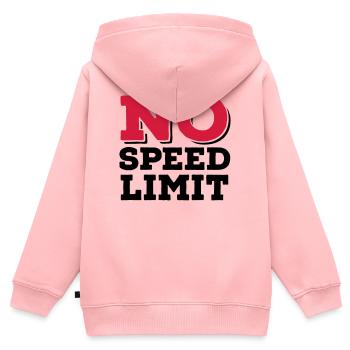 6061912 121780076 speed2 - Kinder Premium Organic Zip Hoodie - Rosa - Hinten - AI Model Kid Female (0cm)