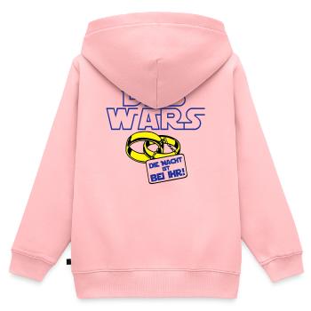 Junggesellenabschied , das wars die macht .(25) - Kinder Premium Organic Zip Hoodie - Rosa - Hinten - AI Model Kid Female (0cm)
