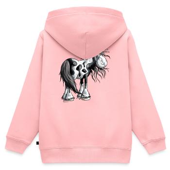 Cute Irish Tinker - Kids Premium Organic Zip-up Hoodie - rose - Back - AI Model Kid Female (0cm)