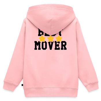 Mover Frachtführer Déménageur Déménagement - Kids Premium Organic Zip-up Hoodie - rose - Back - AI Model Kid Female (0cm)
