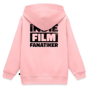 Cineast Serien Theater Movies Kino Statement Filme - Kinder Premium Organic Zip Hoodie - Rosa - Hinten - AI Model Kid Female (0cm)