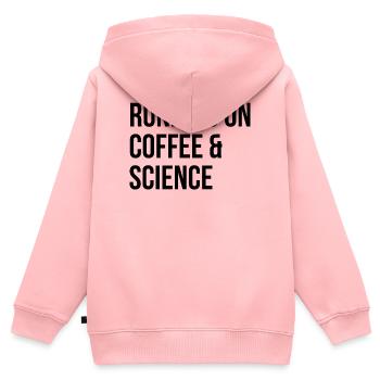 science - Sweat Premium à capuche zippé enfant bio - rose - Dos - AI Model Kid Female (0cm)