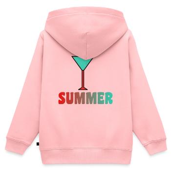 anniversary. Anniversary Decade. humor. funny - Kids Premium Organic Zip-up Hoodie - rose - Back - AI Model Kid Female (0cm)