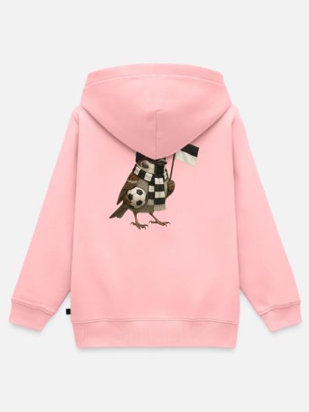 Ulmer Spatzen - Kinder Premium Organic Zip Hoodie - Rosa