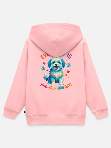 Malteser - Kinder Premium Organic Zip Hoodie - Rosa