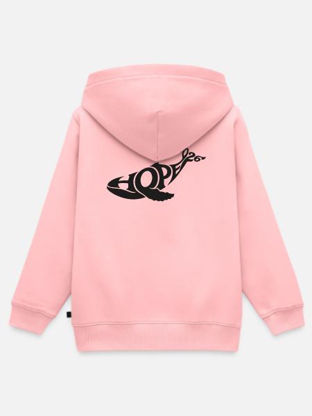 HOPE der Ostsee-Wal - Kinder Premium Organic Zip Hoodie - Rosa