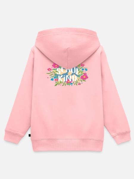 Schulkind - Kinder Premium Organic Zip Hoodie - Rosa
