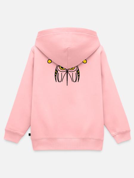 STING - Angry Wasp - Kinder Premium Organic Zip Hoodie - Rosa