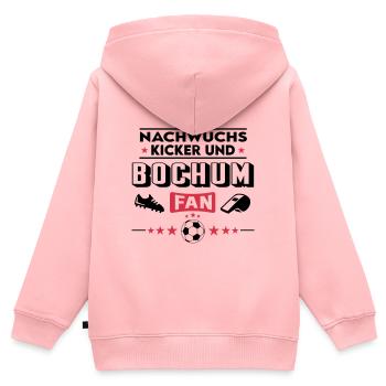 Bochum Fußball Nachwuchs Neuzugang Baby Kinder - Kinder Premium Organic Zip Hoodie - Rosa - Hinten - AI Model Kid Female (0cm)