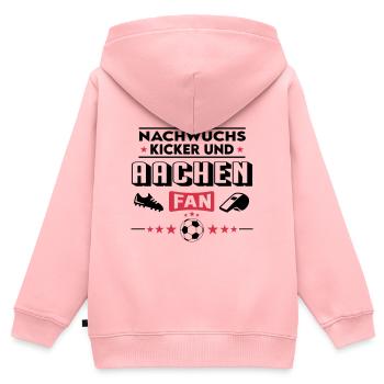 Aachen Fußball Nachwuchs Neuzugang Baby Kinder - Kinder Premium Organic Zip Hoodie - Rosa - Hinten - AI Model Kid Female (0cm)
