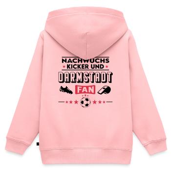 Darmstadt Fußball Nachwuchs Neuzugang Baby Kinder - Kinder Premium Organic Zip Hoodie - Rosa - Hinten - AI Model Kid Female (0cm)