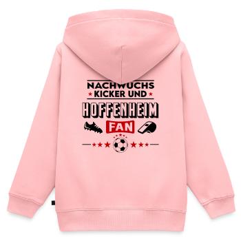Hoffenheim Fußball Nachwuchs Neuzugang Baby Kind - Kinder Premium Organic Zip Hoodie - Rosa - Hinten - AI Model Kid Female (0cm)