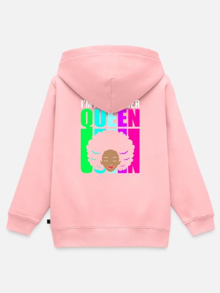 Sternzeichen Steinbock - Kinder Premium Organic Zip Hoodie - Rosa