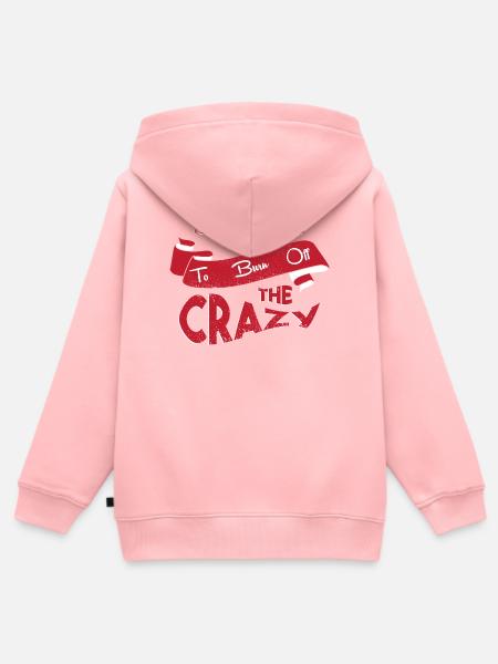 Swing Swing-Musik - Kinder Premium Organic Zip Hoodie - Rosa