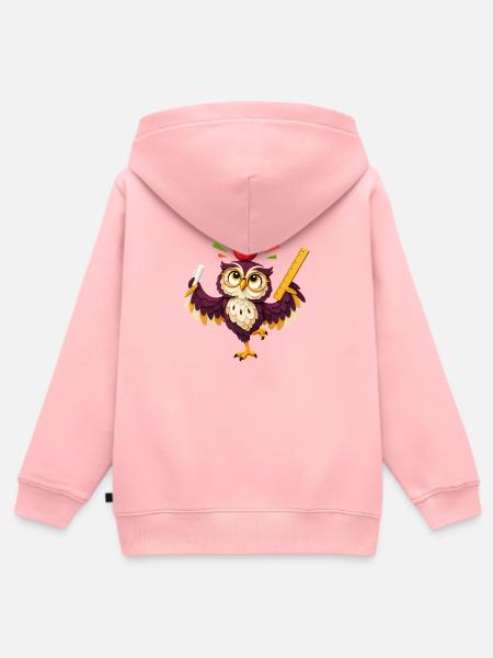 Tafel-Akrobat - Kinder Premium Organic Zip Hoodie - Rosa