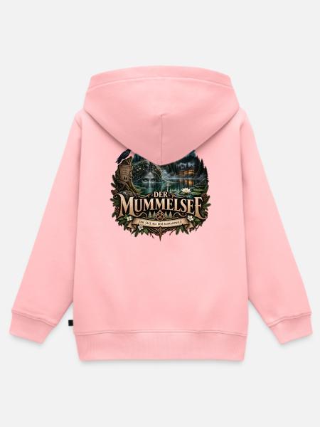 Der Mummelsee – Schwarzwälder Sage - Kinder Premium Organic Zip Hoodie - Rosa