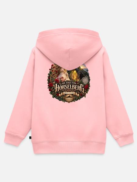 Der Hörselberg – Thüringer Sage - Kinder Premium Organic Zip Hoodie - Rosa