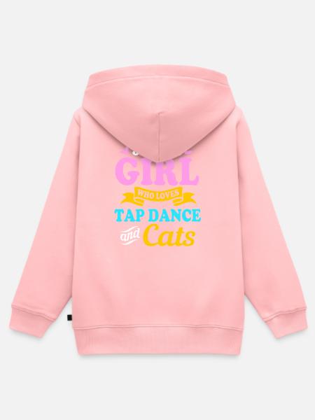 Tanzlehrer - Kinder Premium Organic Zip Hoodie - Rosa