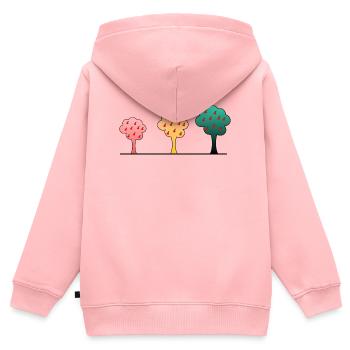 anniversary. Anniversary Decade. humor. funny - Kids Premium Organic Zip-up Hoodie - rose - Back - AI Model Kid Female (0cm)