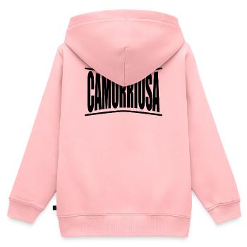 T-Shirt Sicilia Termine siciliano camurriusa - Kinder Premium Organic Zip Hoodie - Rosa - Hinten - AI Model Kid Female (0cm)