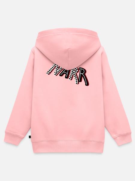 Narr - Kinder Premium Organic Zip Hoodie - Rosa