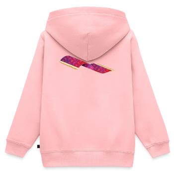 fliegender orientalischer Teppich aus 1001 Nacht - Kinder Premium Organic Zip Hoodie - Rosa - Hinten - AI Model Kid Female (0cm)