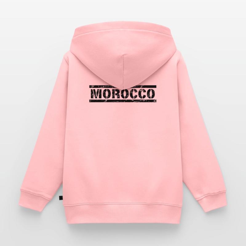 Morocco Kinder Premium Organic Zip Hoodie