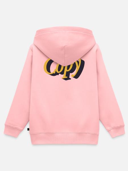 Copy - Kinder Premium Organic Zip Hoodie - Rosa