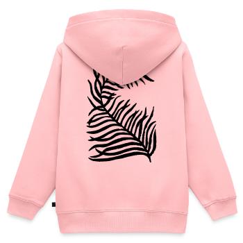 Planter - Sweat Premium à capuche zippé enfant bio - rose - Dos - AI Model Kid Female (0cm)