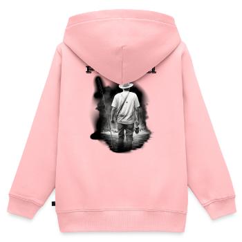 St. Peter's salvation - Kids Premium Organic Zip-up Hoodie - rose - Back - AI Model Kid Female (0cm)