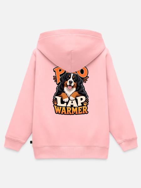 Berner Sennenhund - Kinder Premium Organic Zip Hoodie - Rosa