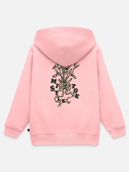 Mistel - Kinder Premium Organic Zip Hoodie - Rosa