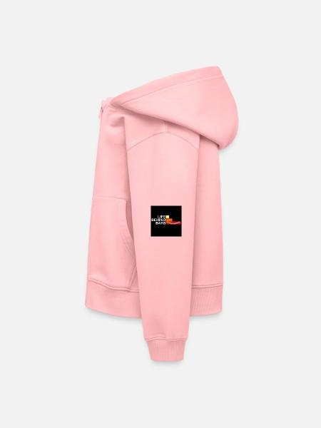 LEBEN HINTER GITTERN - Kinder Premium Organic Zip Hoodie - Rosa