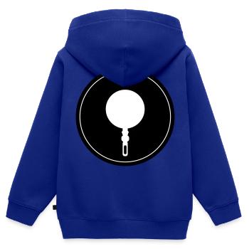 Pan Kitchen Chef - Kids Premium Organic Zip-up Hoodie - royal blue - Back - AI Model Kid Male (0cm)