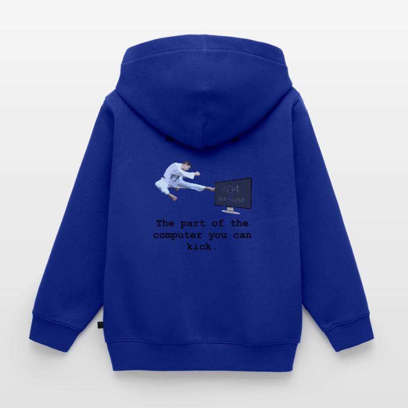 Programming Programmierer Informatik Hardware Kinder Premium Organic Zip Hoodie