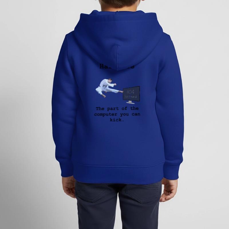 Programming Programmierer Informatik Hardware Kinder Premium Organic Zip Hoodie