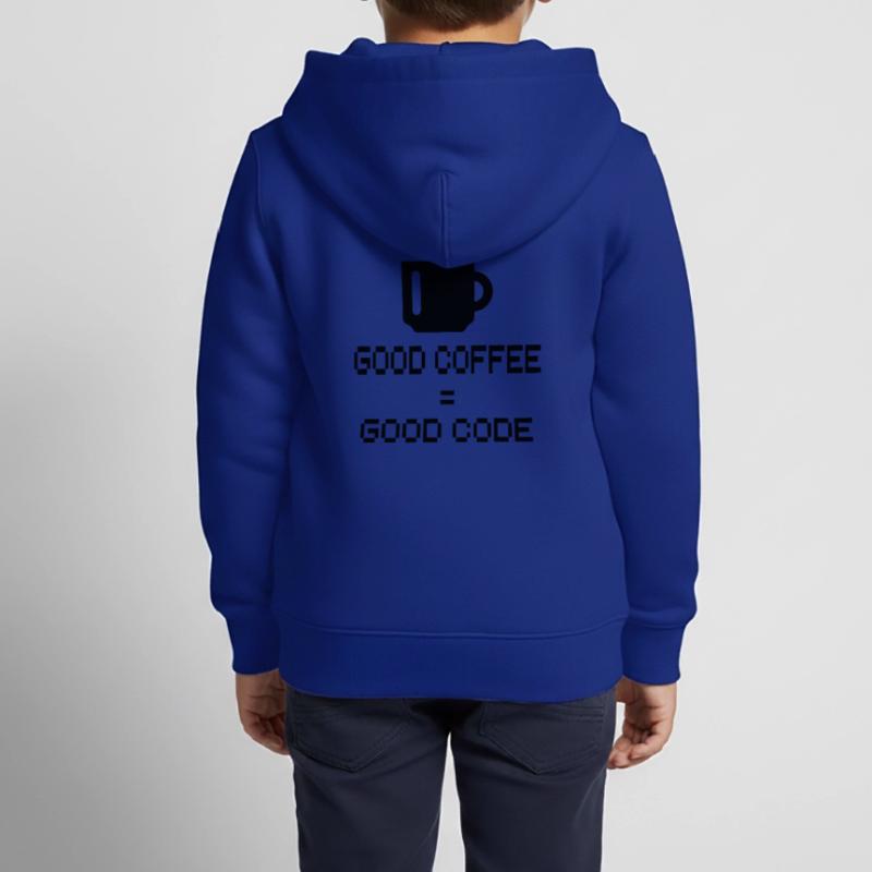Programmierer - Coder - Hacker - IT Kinder Premium Organic Zip Hoodie