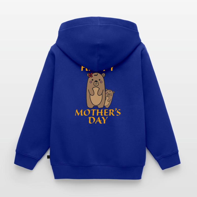 Muttertag, Muttertag, Muttertag, Muttertag Kinder Premium Organic Zip Hoodie
