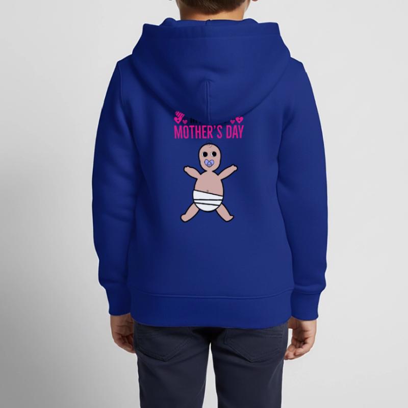 Muttertag, Muttertag, Muttertag, Muttertag Kinder Premium Organic Zip Hoodie