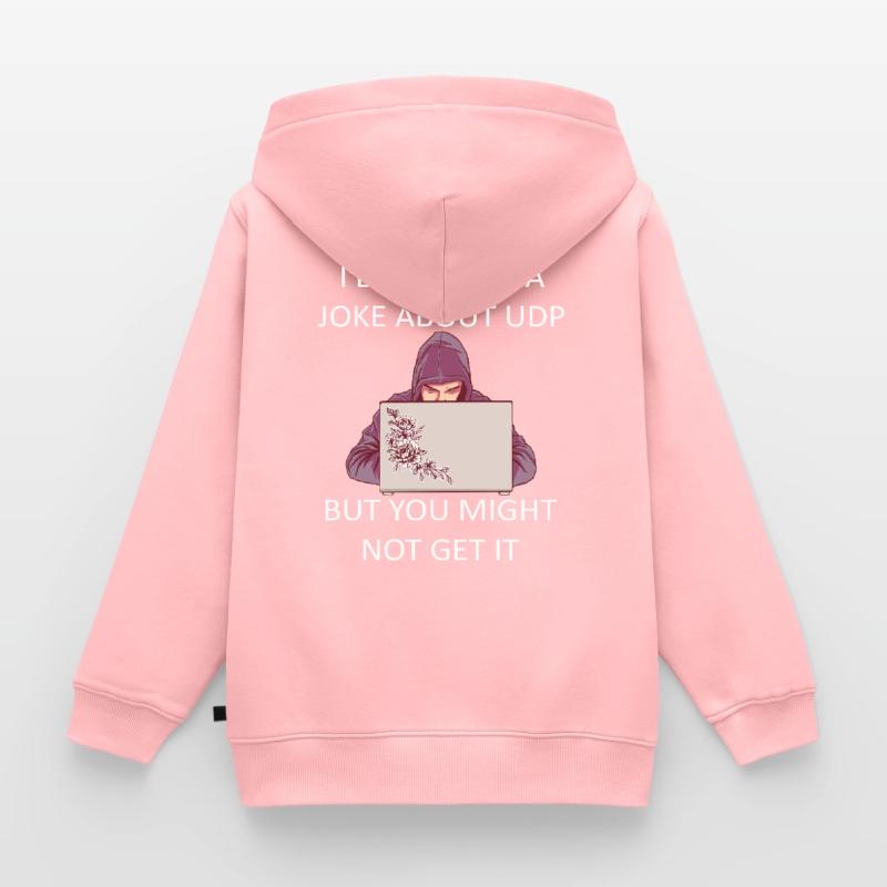 Cybersecurity - IT Security Computer Scientist Kids Premium Organic Zip-up Hoodie