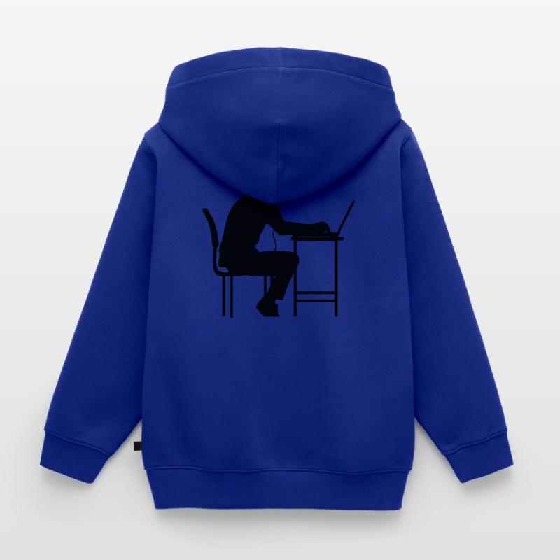 Software Developer Software Development Kids Premium Organic Zip-up Hoodie