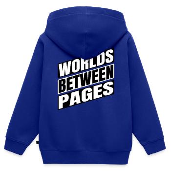 Évasion numérique Anniversaire Évasion Routine d’évasion - Sweat Premium à capuche zippé enfant bio - bleu roi - Dos - AI Model Kid Male (0cm)