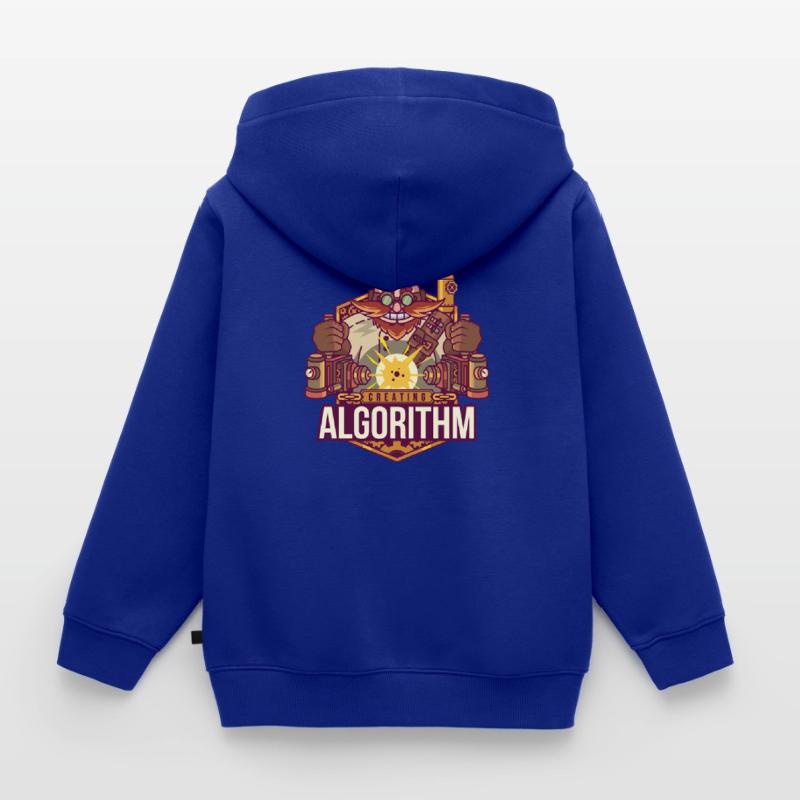 Software algorithm Kids Premium Organic Zip-up Hoodie
