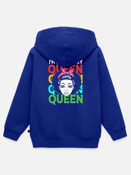 Sternzeichen Wassermann - Kinder Premium Organic Zip Hoodie - Royalblau