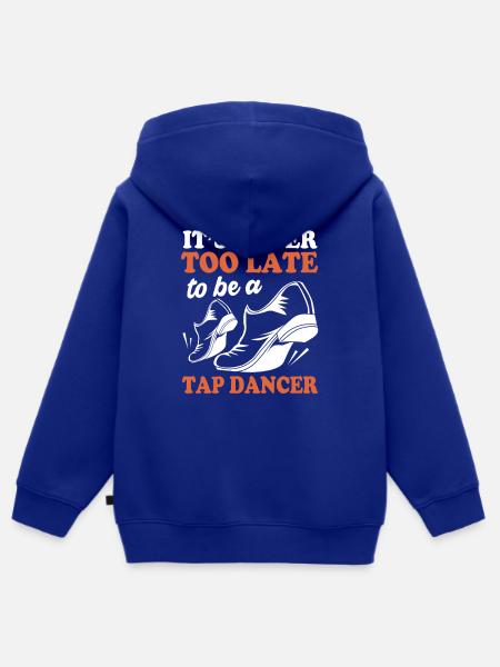 Tanzlehrer - Kinder Premium Organic Zip Hoodie - Royalblau