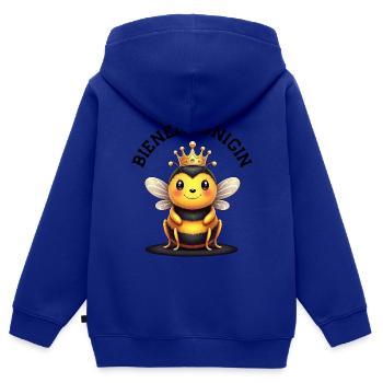 Biene Kostüm Bienenkönigin Insekt süß Karneval - Kinder Premium Organic Zip Hoodie - Royalblau - Hinten - AI Model Kid Male (0cm)