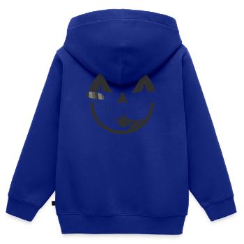 Kitesurf Kiteboard Kitesurfen Kitesurf Kitesurfer - Kinder Premium Organic Zip Hoodie - Royalblau - Hinten - AI Model Kid Male (0cm)