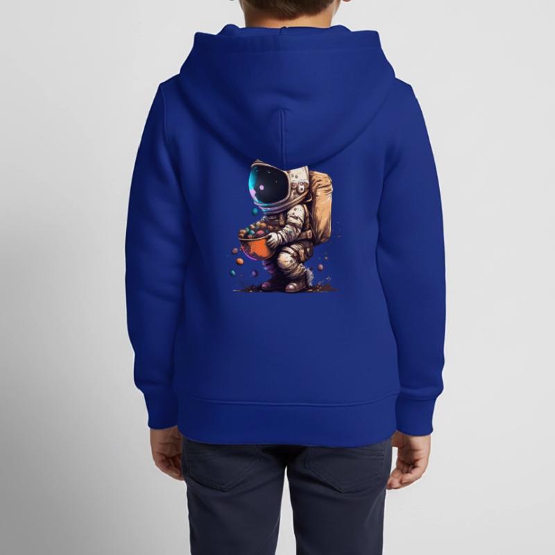 Easter Easter Bunny Easter Eve Easter Sunday Easter Egg Spring Kids Premium Organic Zip-up Hoodie